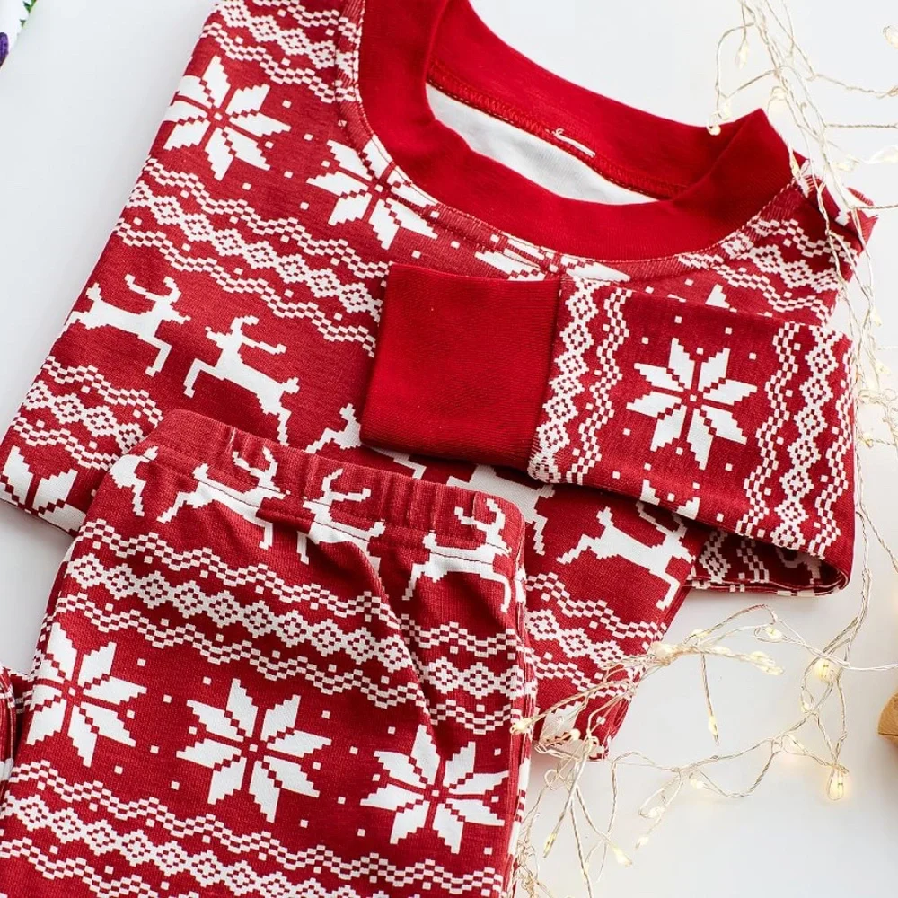 Classic Fair Isle Organic Cotton Pajama Set - PBK